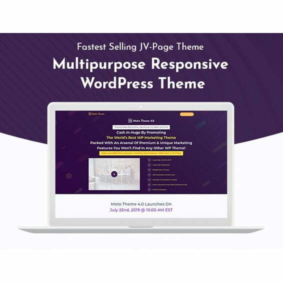 Affiliate JV Page – WordPress Theme